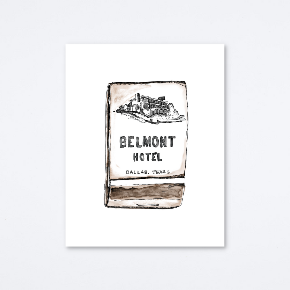 Belmont Hotel Art Print