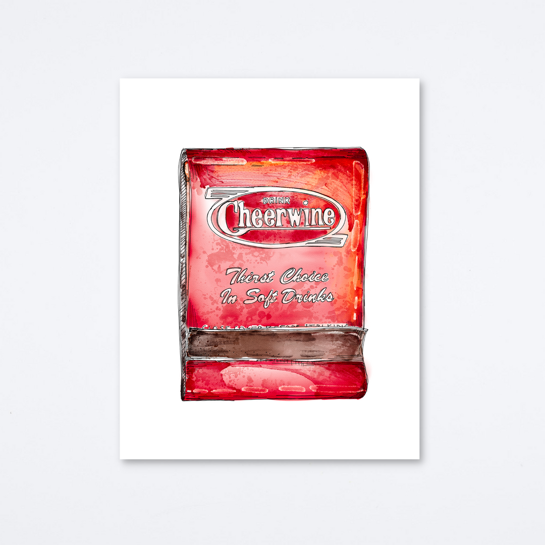 Cheerwine Art Print