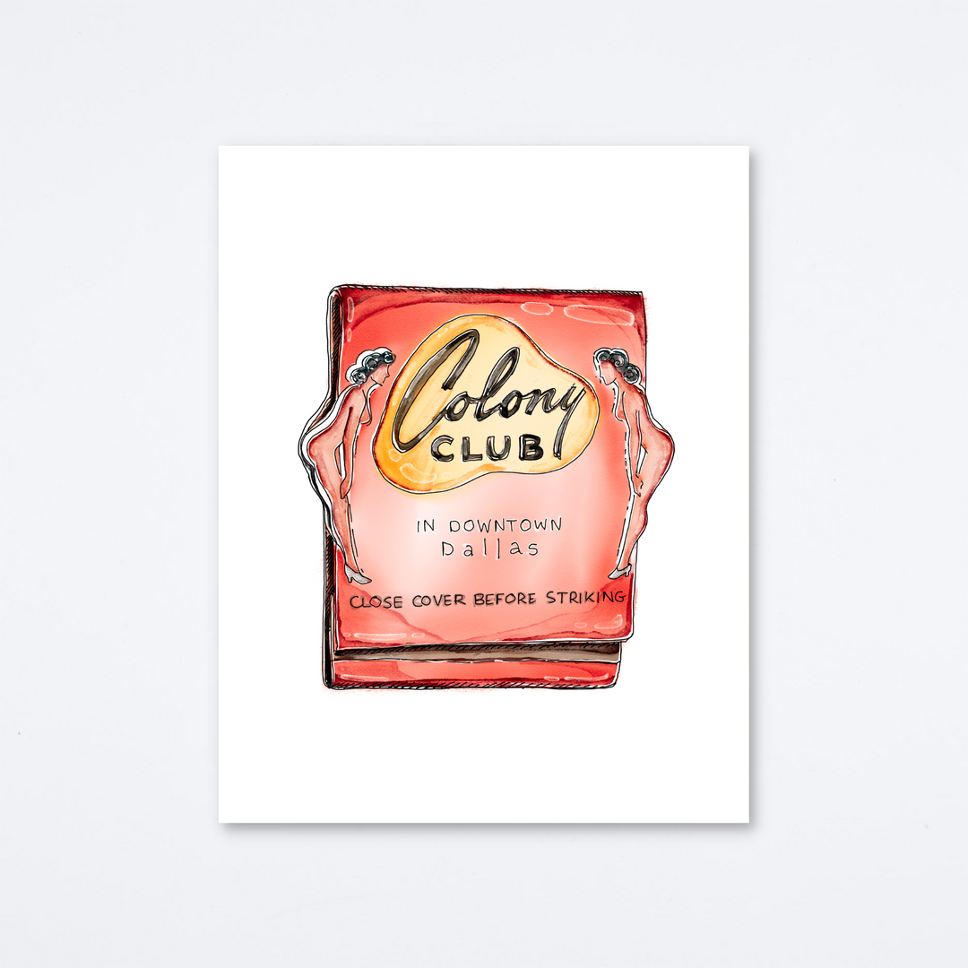 Colony Club Art Print