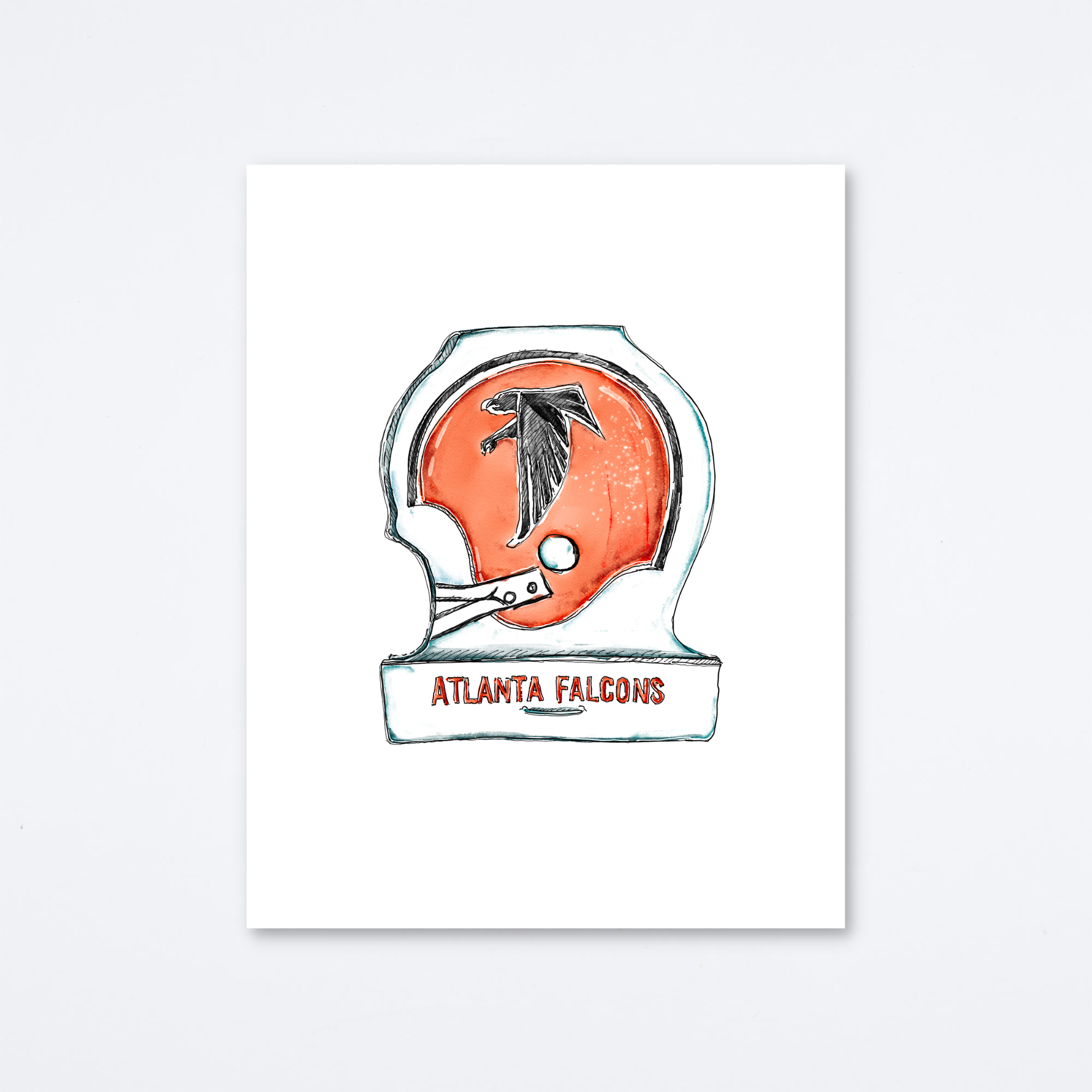 Atlanta Falcons Art Print