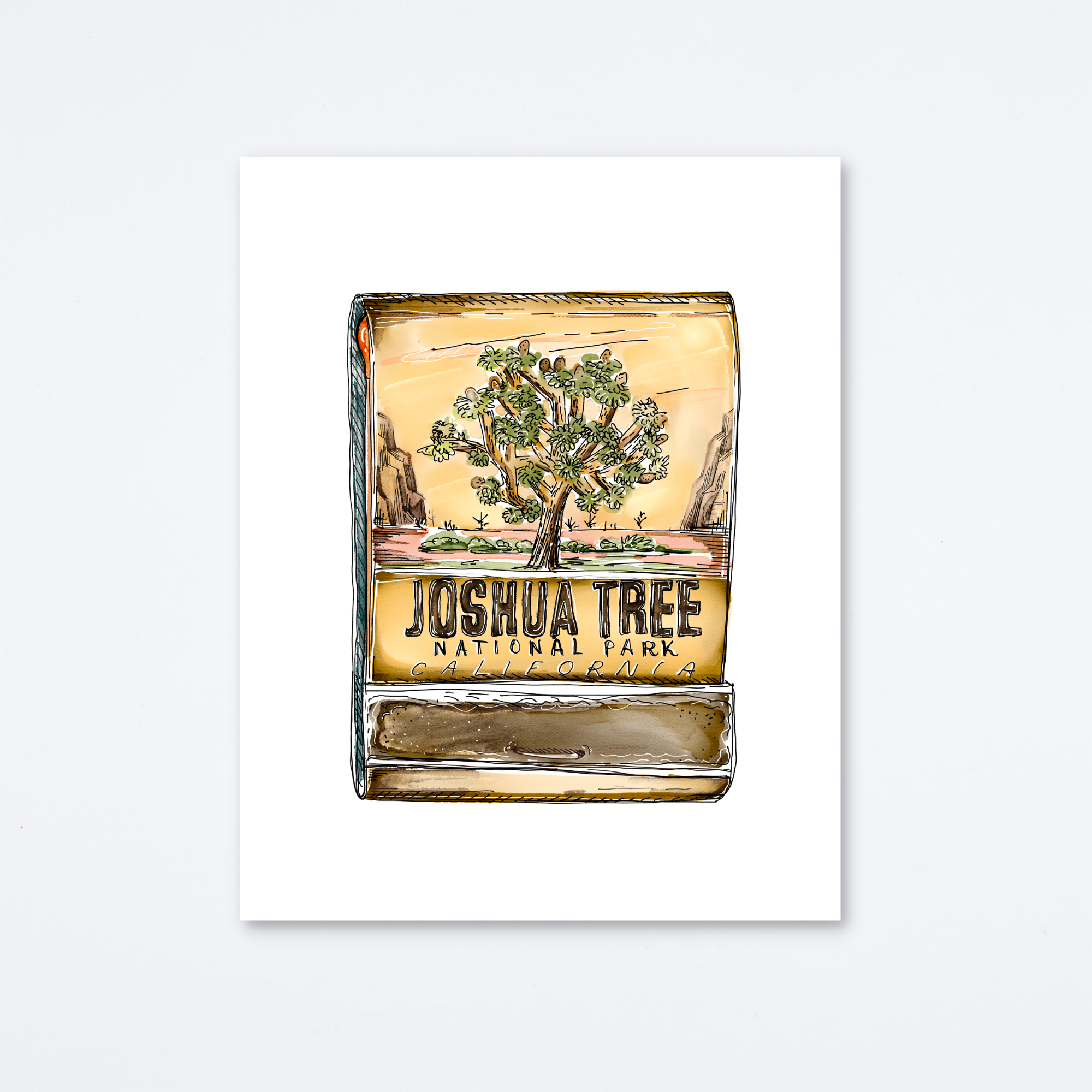 Joshua Tree Art Print