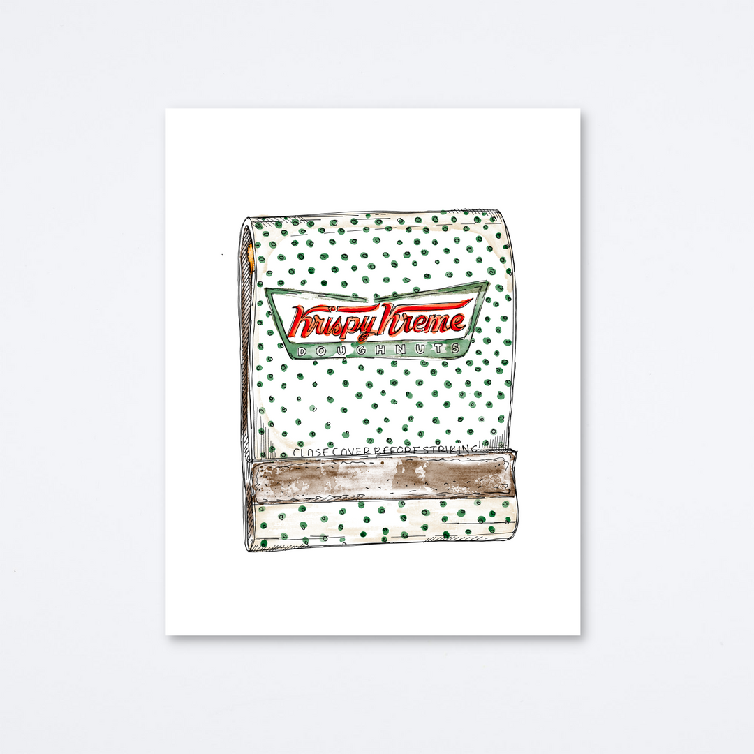 Krispy Kreme Art Print