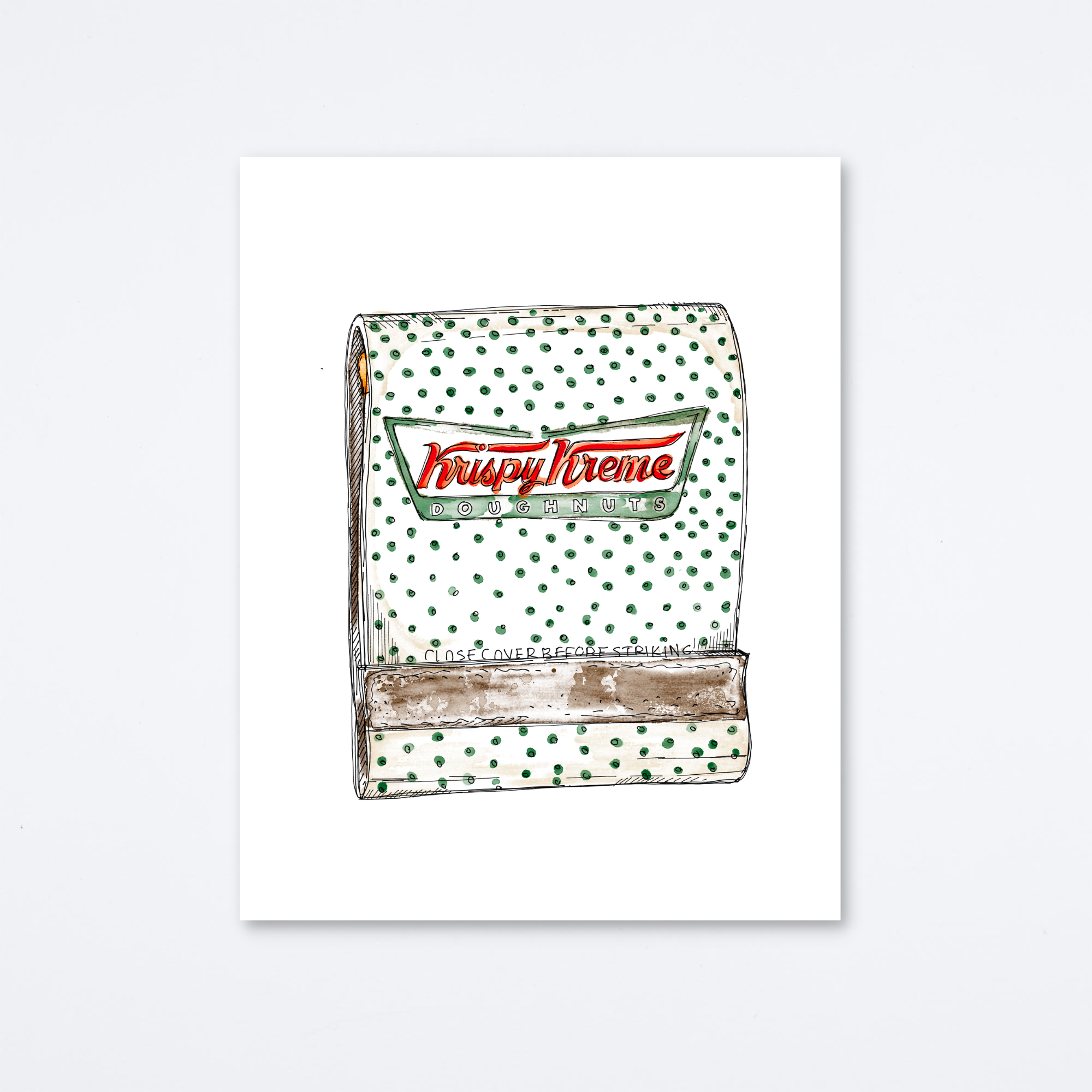 Krispy Kreme Art Print