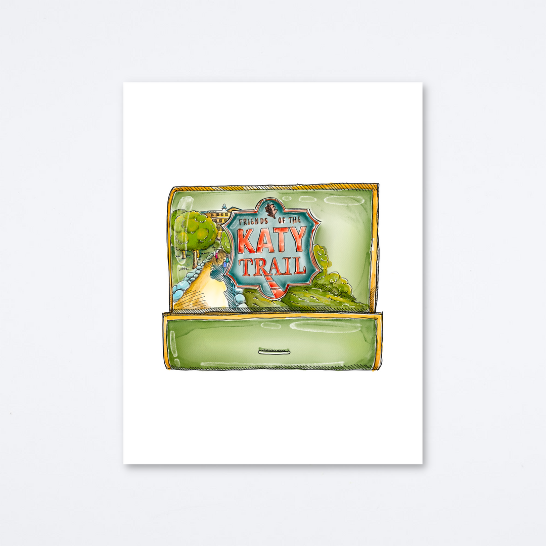 Katy Trail Art Print