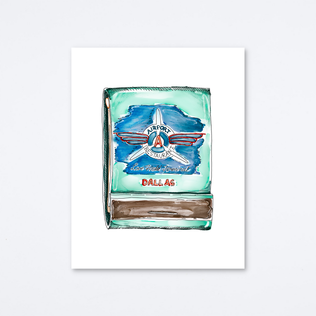 Love Airport Art Print