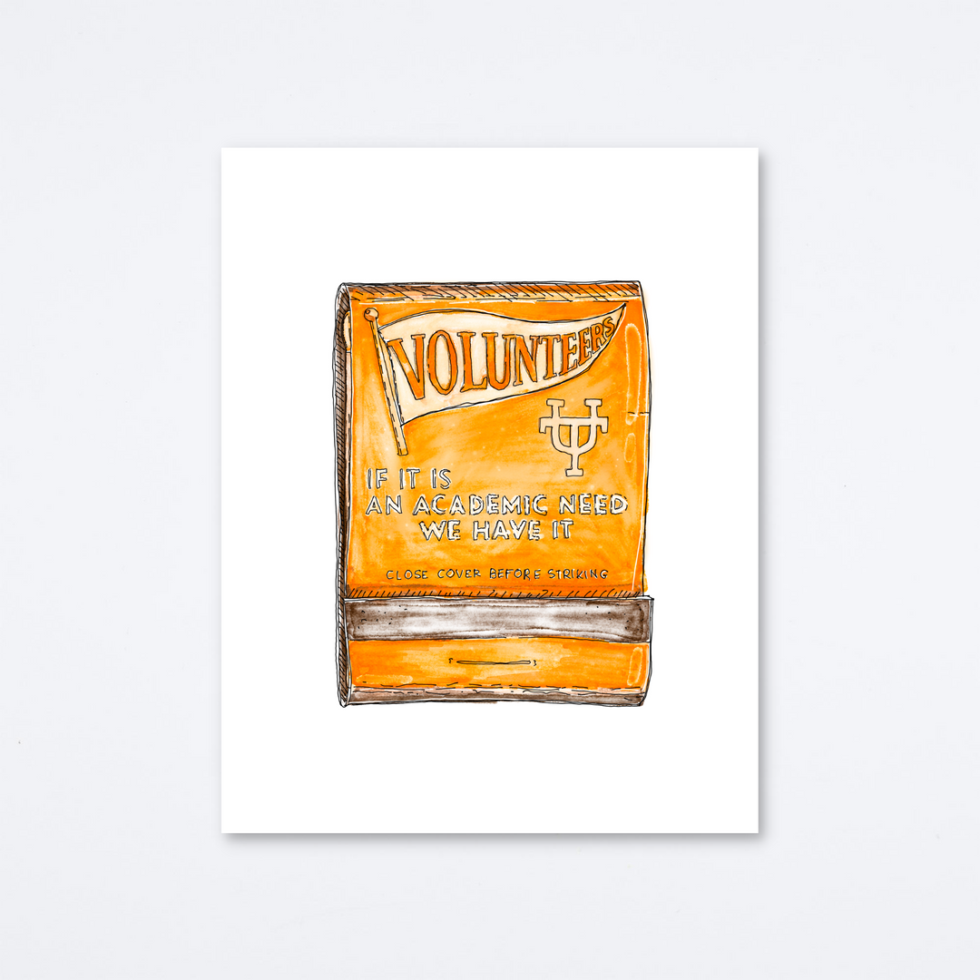 Tennessee Volunteers Art Print