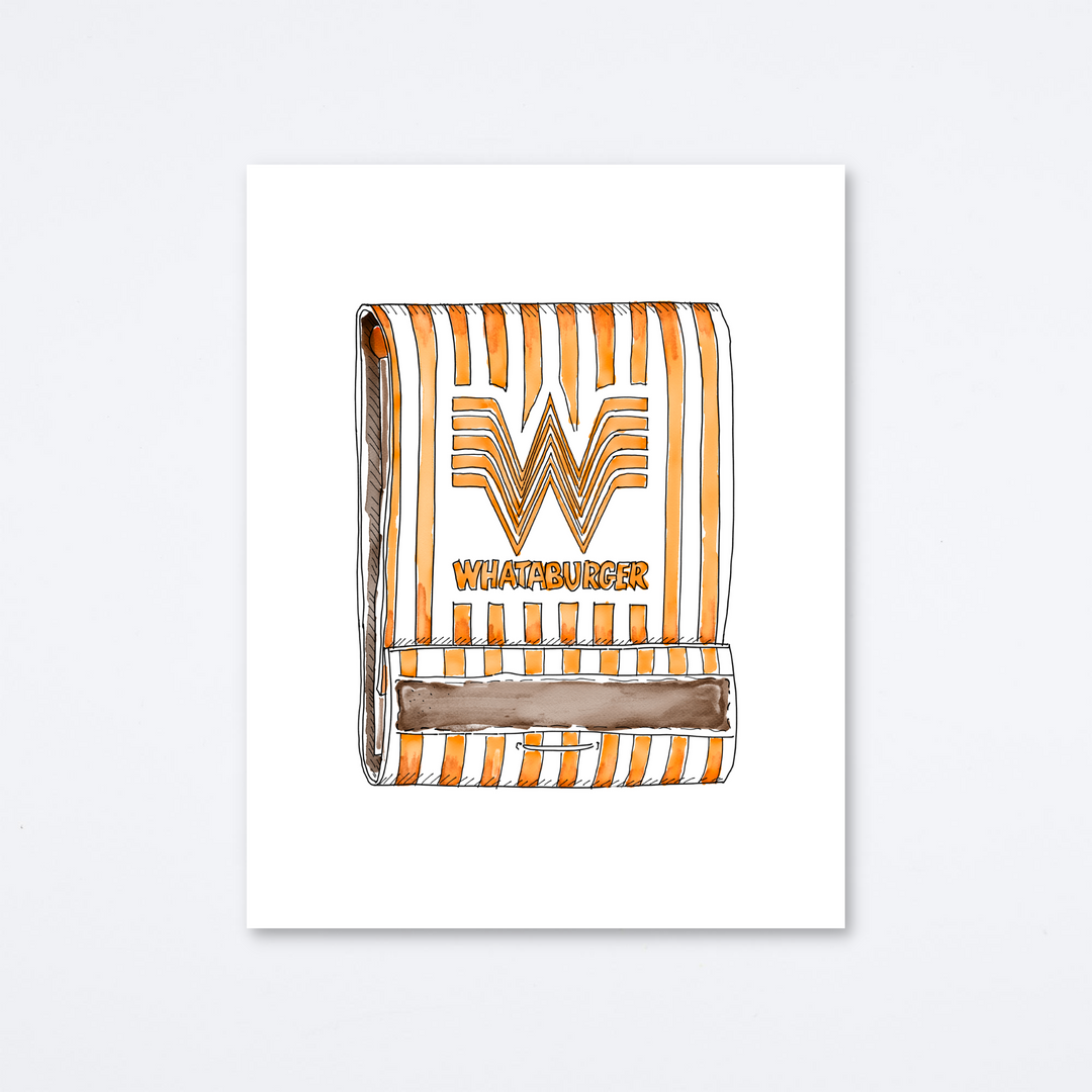 Whataburger Art Print